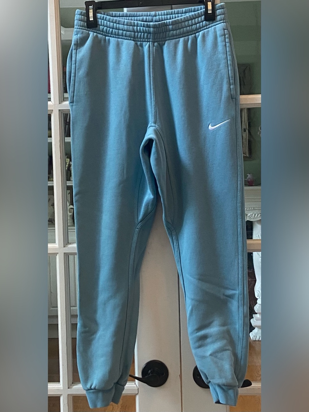 Men’s Light Blue Nike Sweatpants Joggers Size Small